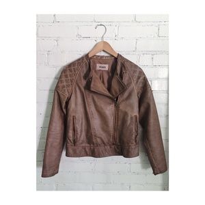 BB Dakota Faux Leather Jacket